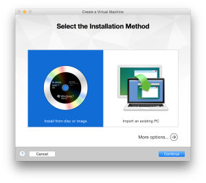 VMware Install - Disc Image