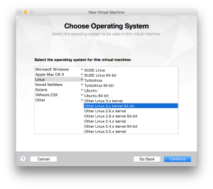 VMware Install - Kernel